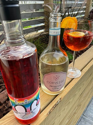 Spritz Aperitivo de Furlani et Prosecco de Corvezzo