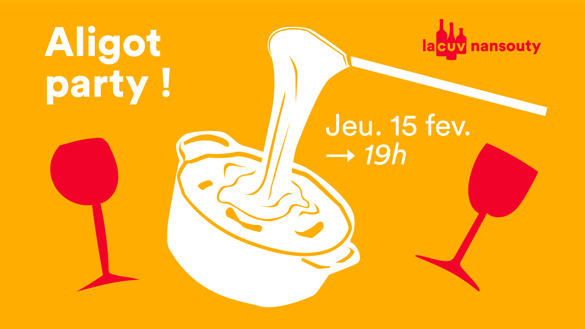 Aligot party! Jeudi 15 Février à 19 heures à la CUV Nansouty.