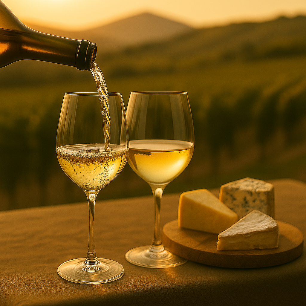 c'est quoi un bon vin blanc avec du fromage